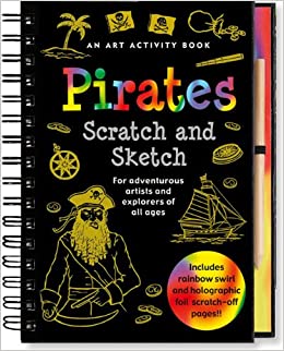 pirates scratch and sketch - Pink and Brown Boutique