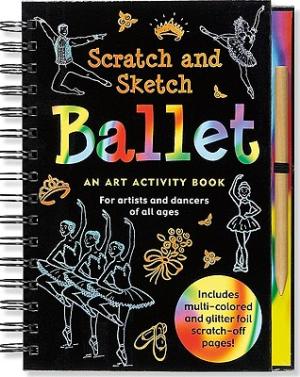 ballet scratch and sketch - Pink and Brown Boutique