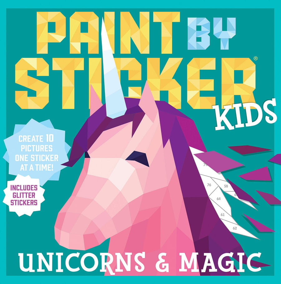 paint by sticker unicorns & magic - Pink and Brown Boutique