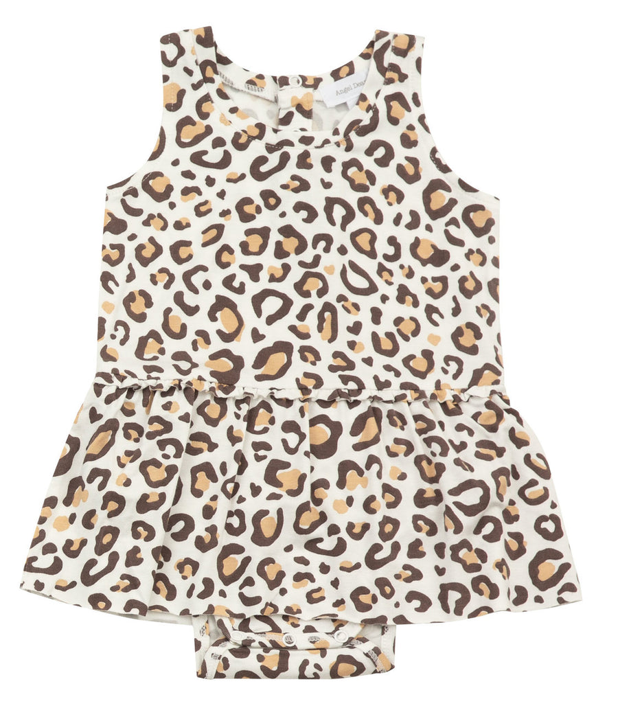 leopard tank romper - Pink and Brown Boutique