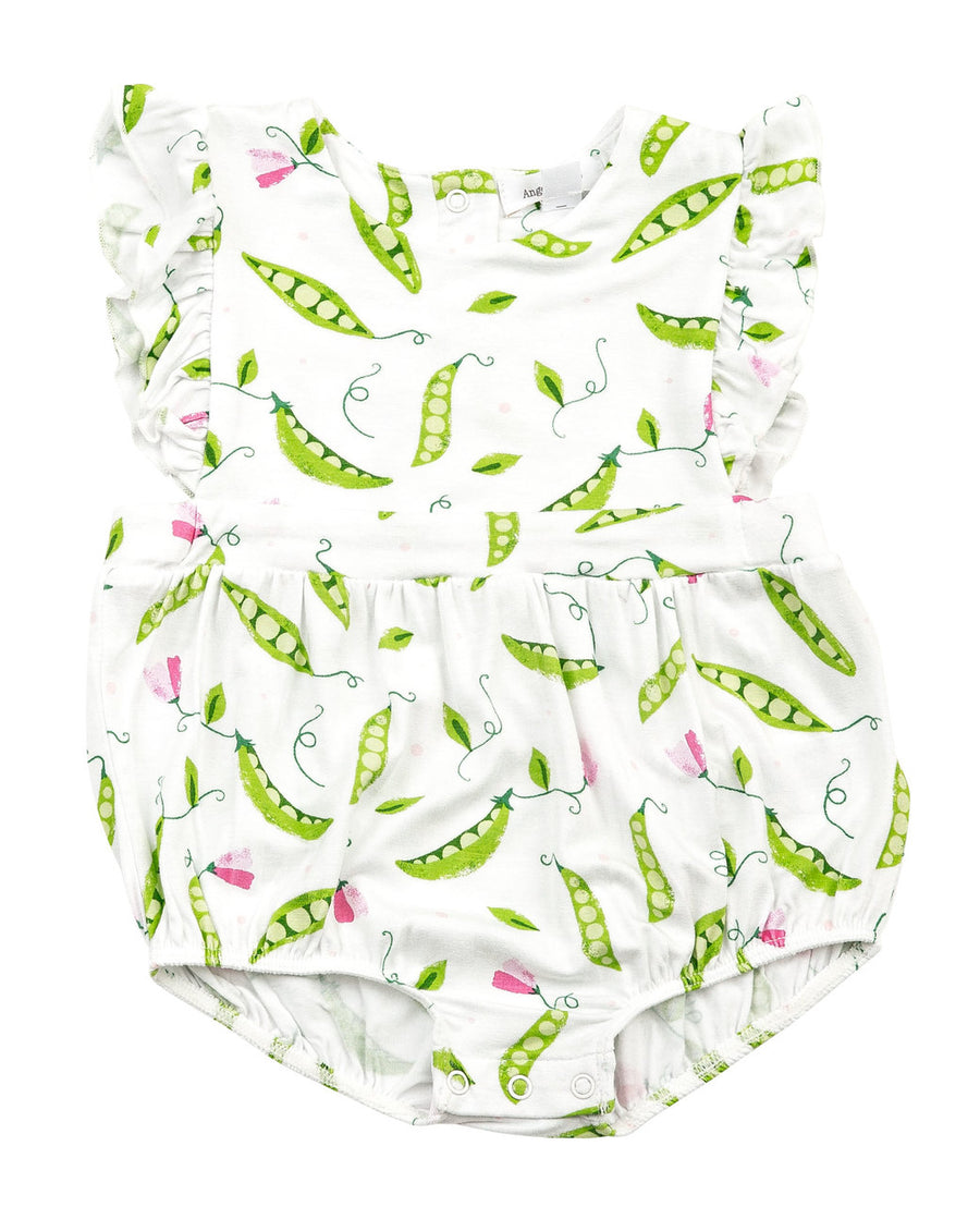sweet pea sunsuit bamboo - Pink and Brown Boutique