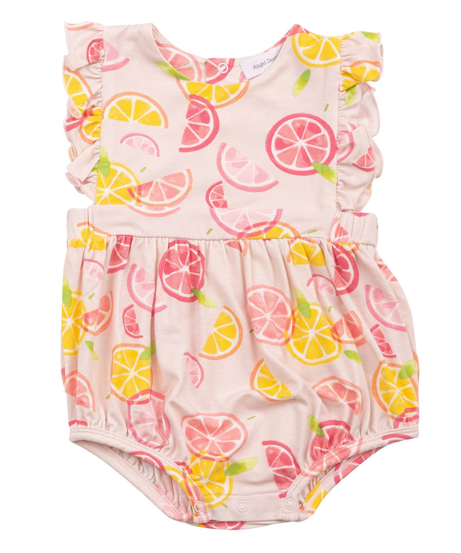 citrus sunsuit bamboo - Pink and Brown Boutique