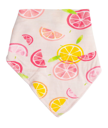 citrus bandana bib - Pink and Brown Boutique