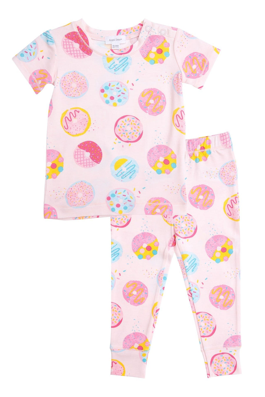 donuts Bamboo Pajama - Pink and Brown Boutique