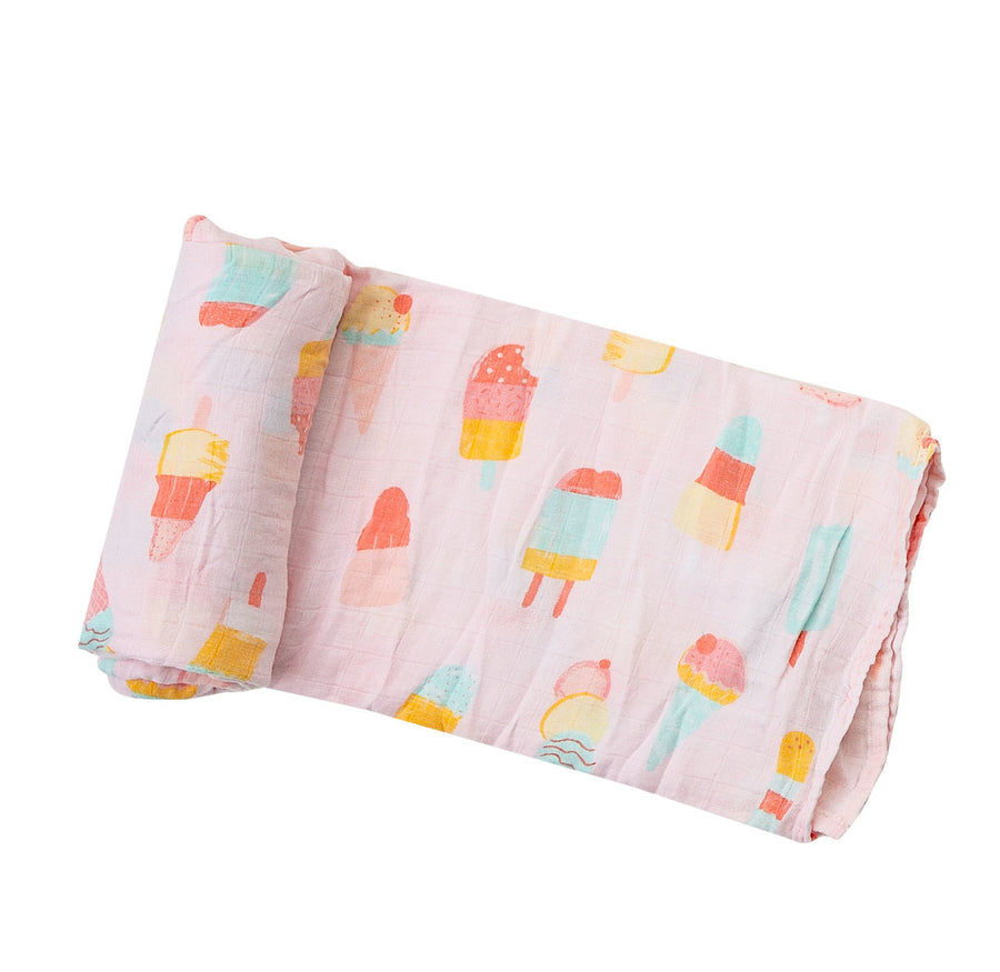 cool sweets swaddle blanket - Pink and Brown Boutique