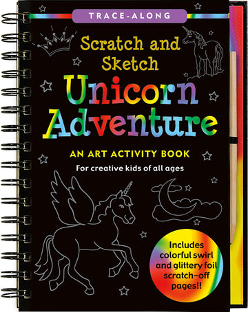 unicorn adventure scratch and sketch - Pink and Brown Boutique