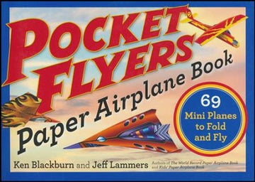 pocket flyers paper airplane book - Pink and Brown Boutique