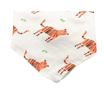 tiger bandana bib - Pink and Brown Boutique