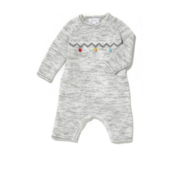 pom pom coverall - Pink and Brown Boutique