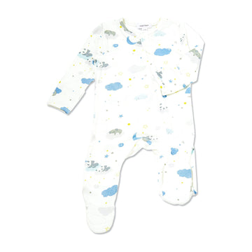 sweet dream bear zipper footie - Pink and Brown Boutique