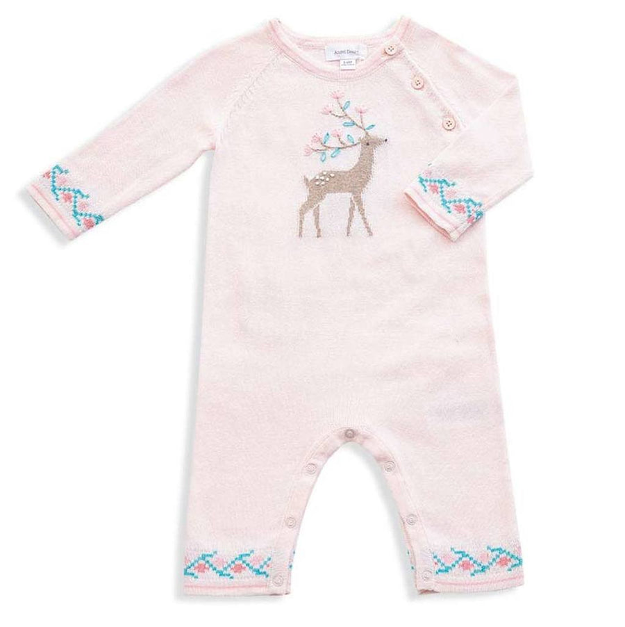 pink deer coverall - Pink and Brown Boutique