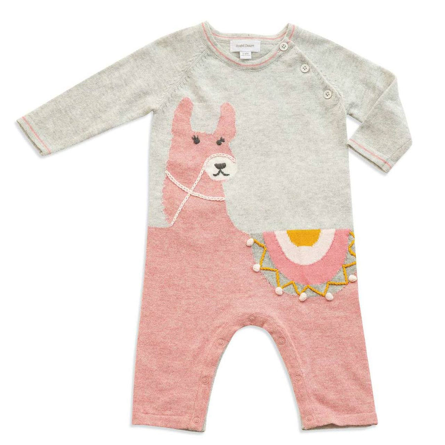 pink llama coverall - Pink and Brown Boutique