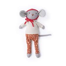 Oliver Mouse - Pink and Brown Boutique