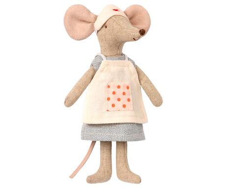 Nurse Mouse - Pink and Brown Boutique
