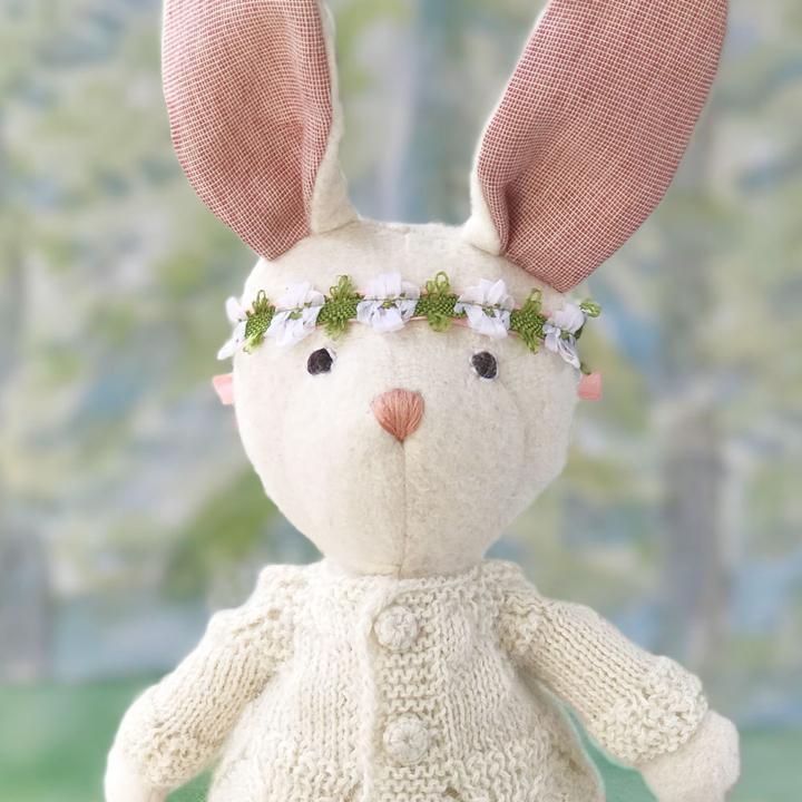 Penelope Rabbit - Pink and Brown Boutique