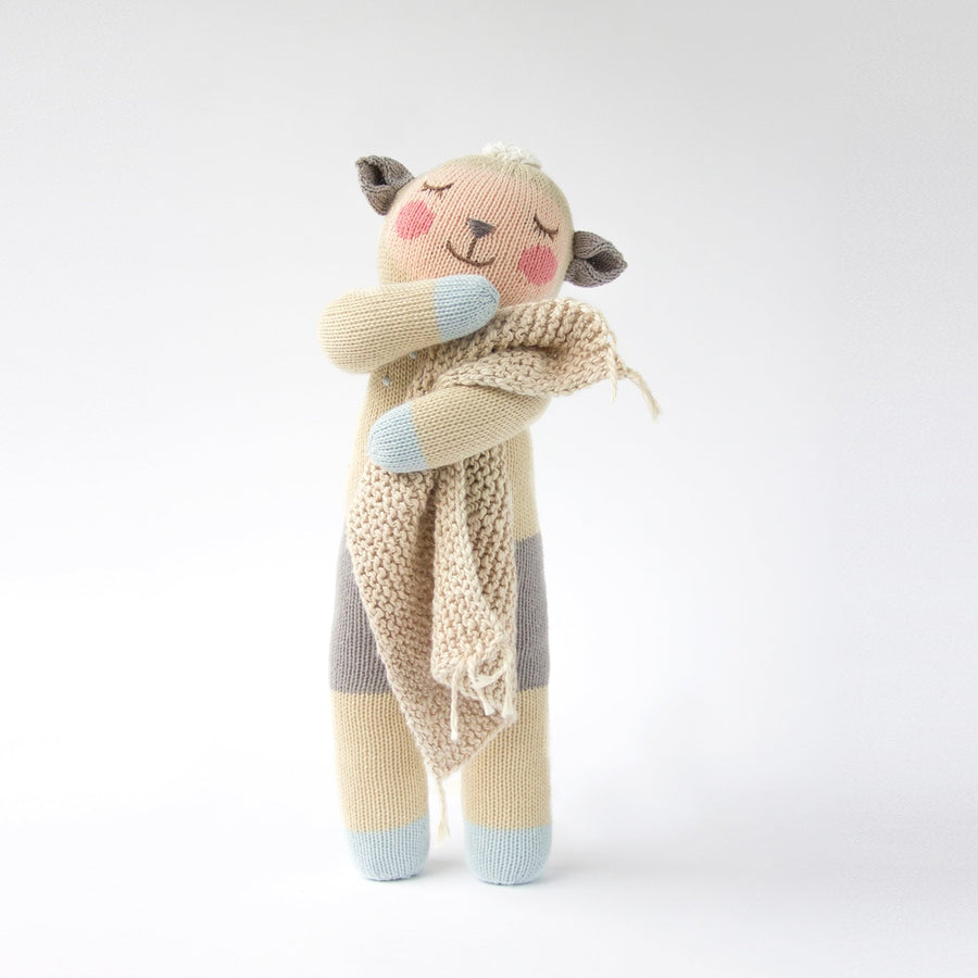 Wooly the Sheep - Pink and Brown Boutique