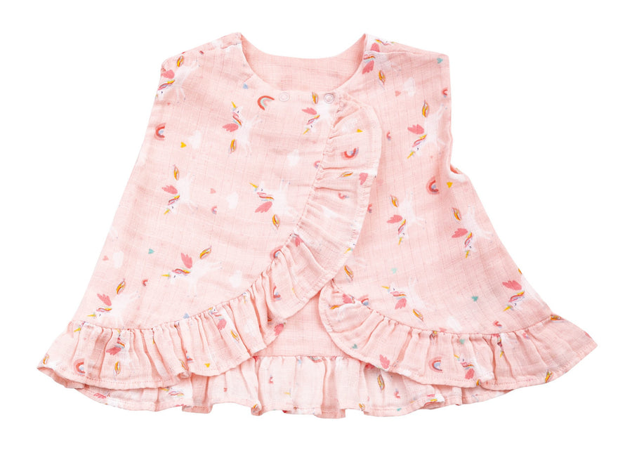 unicorn top and bloomer with ruffle - Pink and Brown Boutique