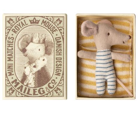 sleepy/wakey baby mouse boy - Pink and Brown Boutique
