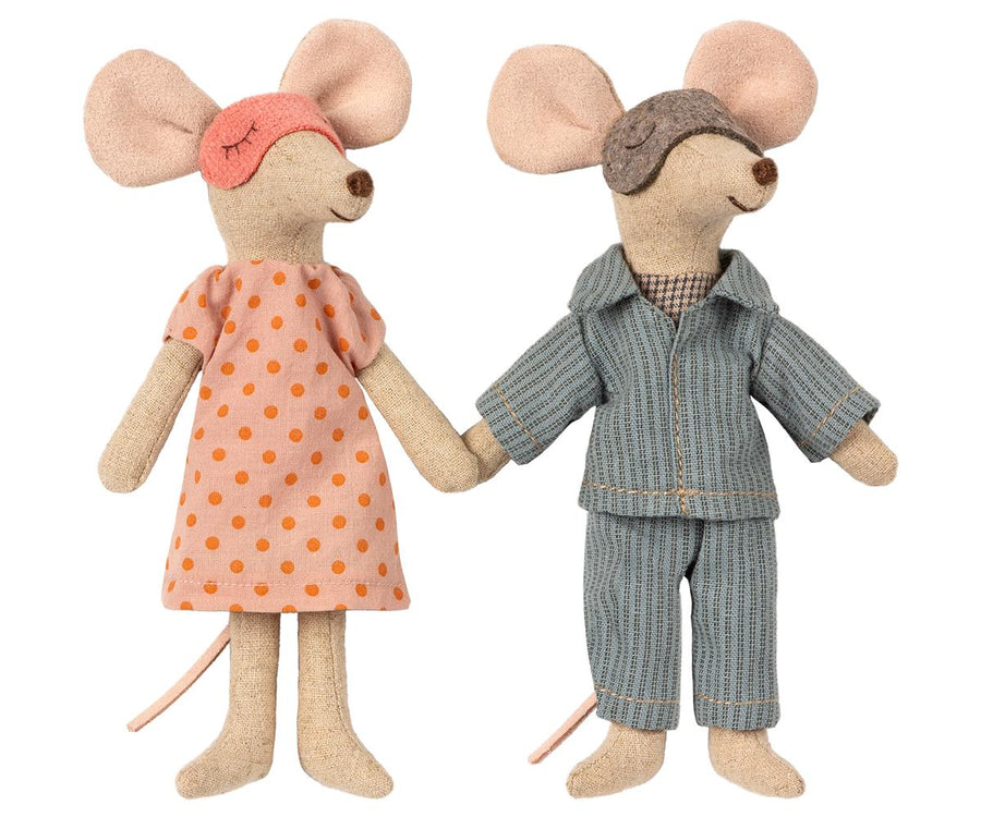 Mr. & Mrs. Mouse - Pink and Brown Boutique