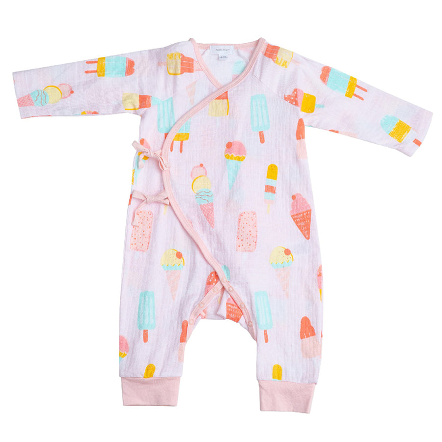 cool sweet kimono coverall - Pink and Brown Boutique