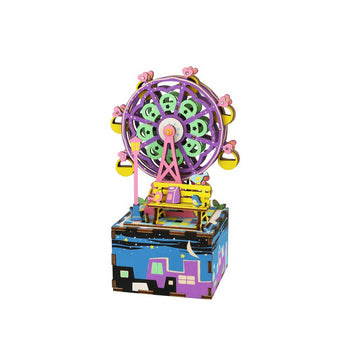 ferris wheel diy 3d wooden music box - Pink and Brown Boutique