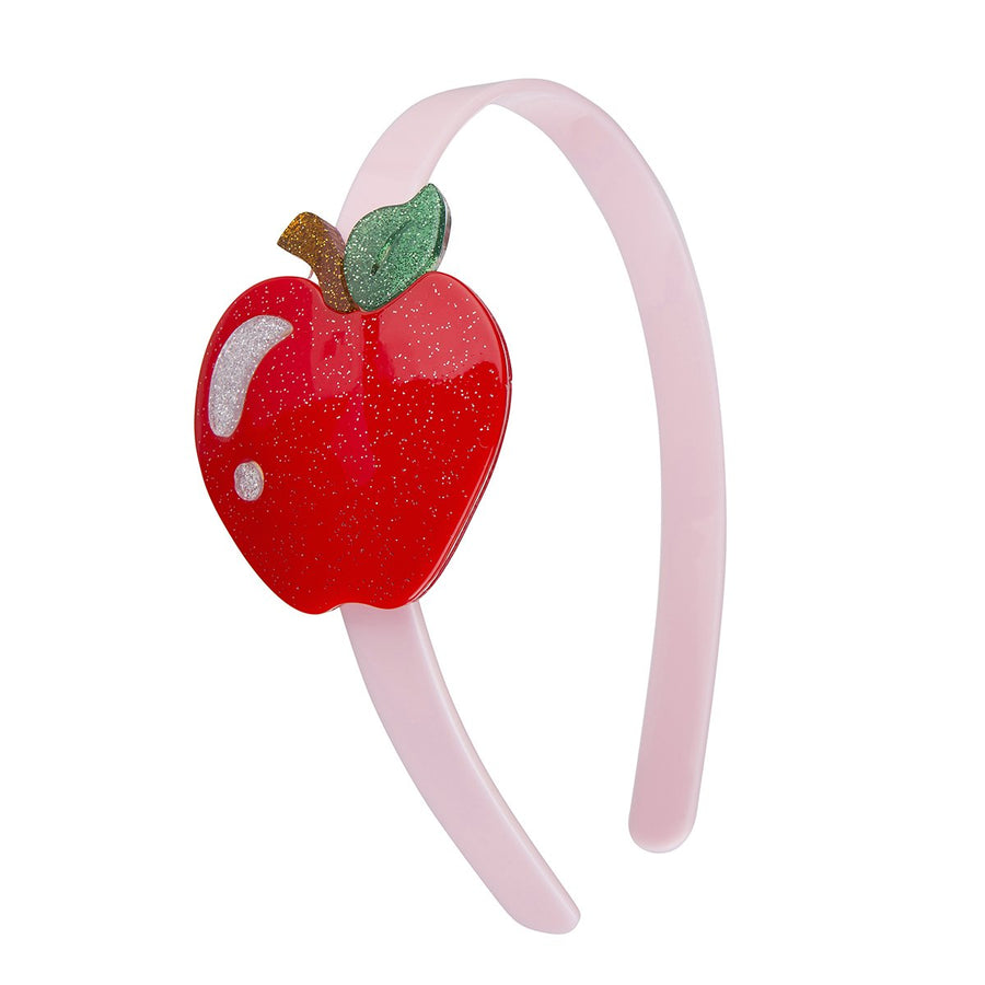 red apple headband - Pink and Brown Boutique