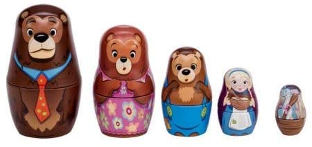 goldilocks and the three bears - Pink and Brown Boutique