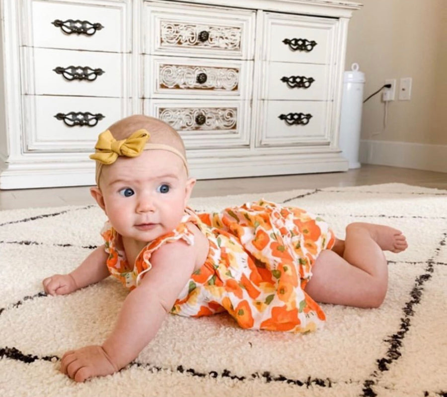 poppy dress and diaper cover - Pink and Brown Boutique