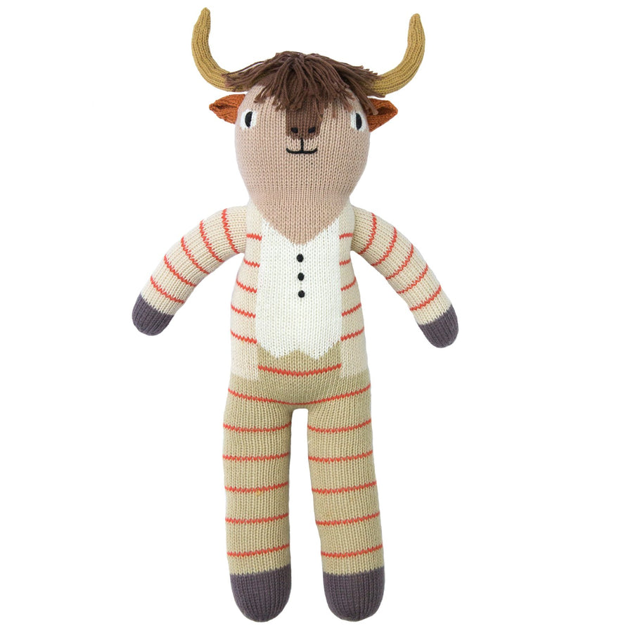 pablo the longhorn - Pink and Brown Boutique