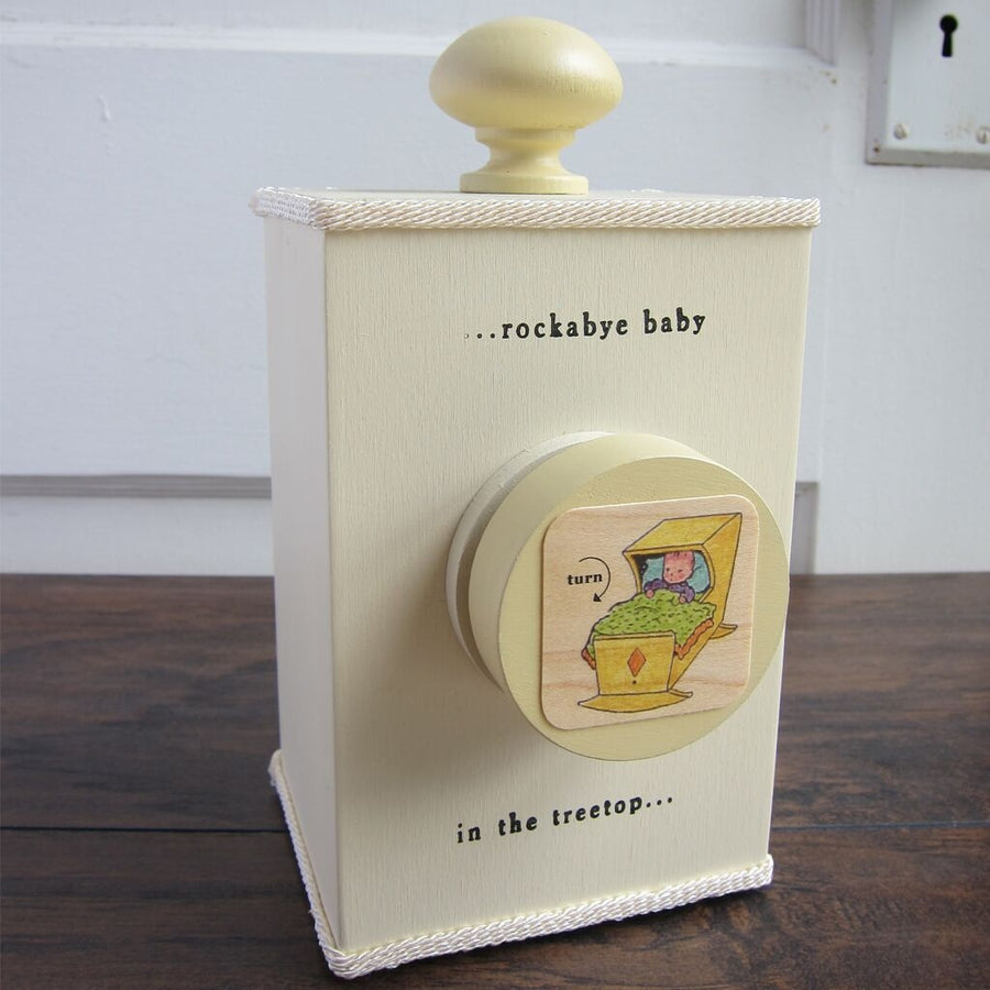 rockabye windup music box - Pink and Brown Boutique
