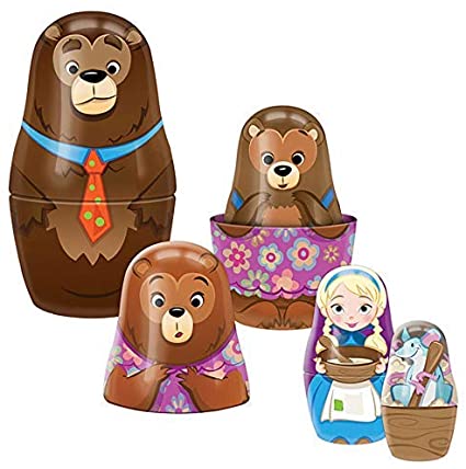 goldilocks and the three bears - Pink and Brown Boutique