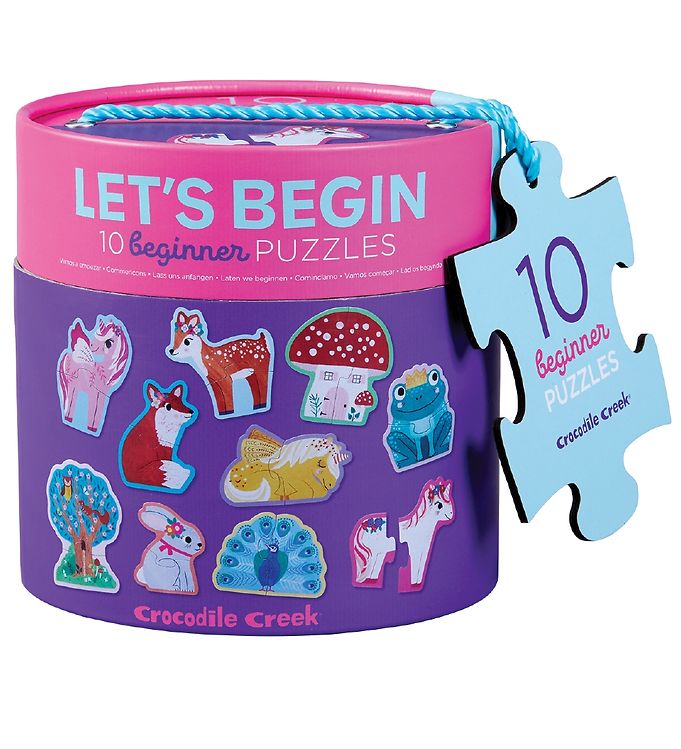 let's begin animal puzzle - Pink and Brown Boutique