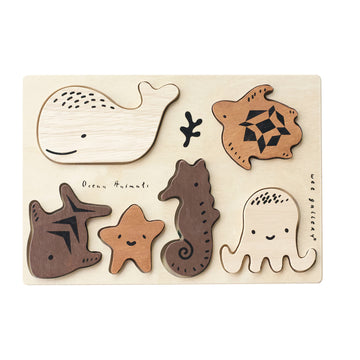 puzzle woody ocean - Pink and Brown Boutique