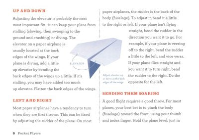 pocket flyers paper airplane book - Pink and Brown Boutique