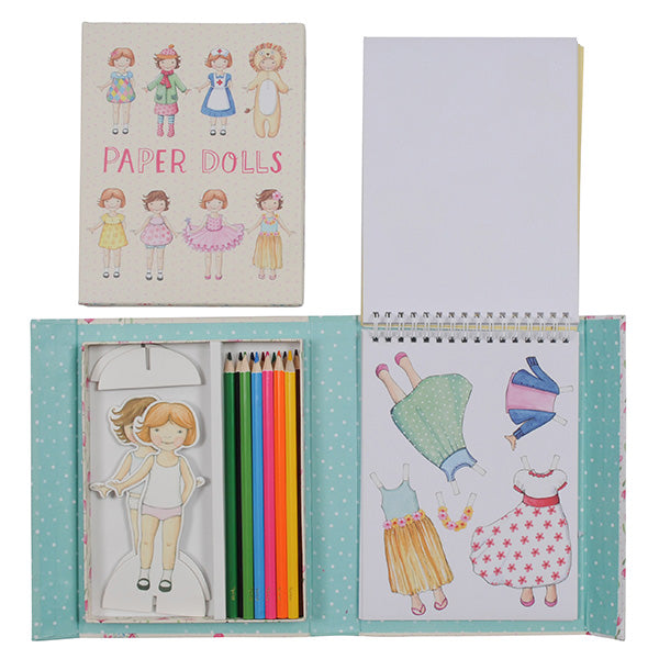 paper dolls kit vintage - Pink and Brown Boutique