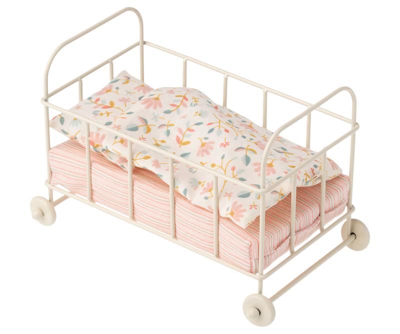 baby metal cot - Pink and Brown Boutique