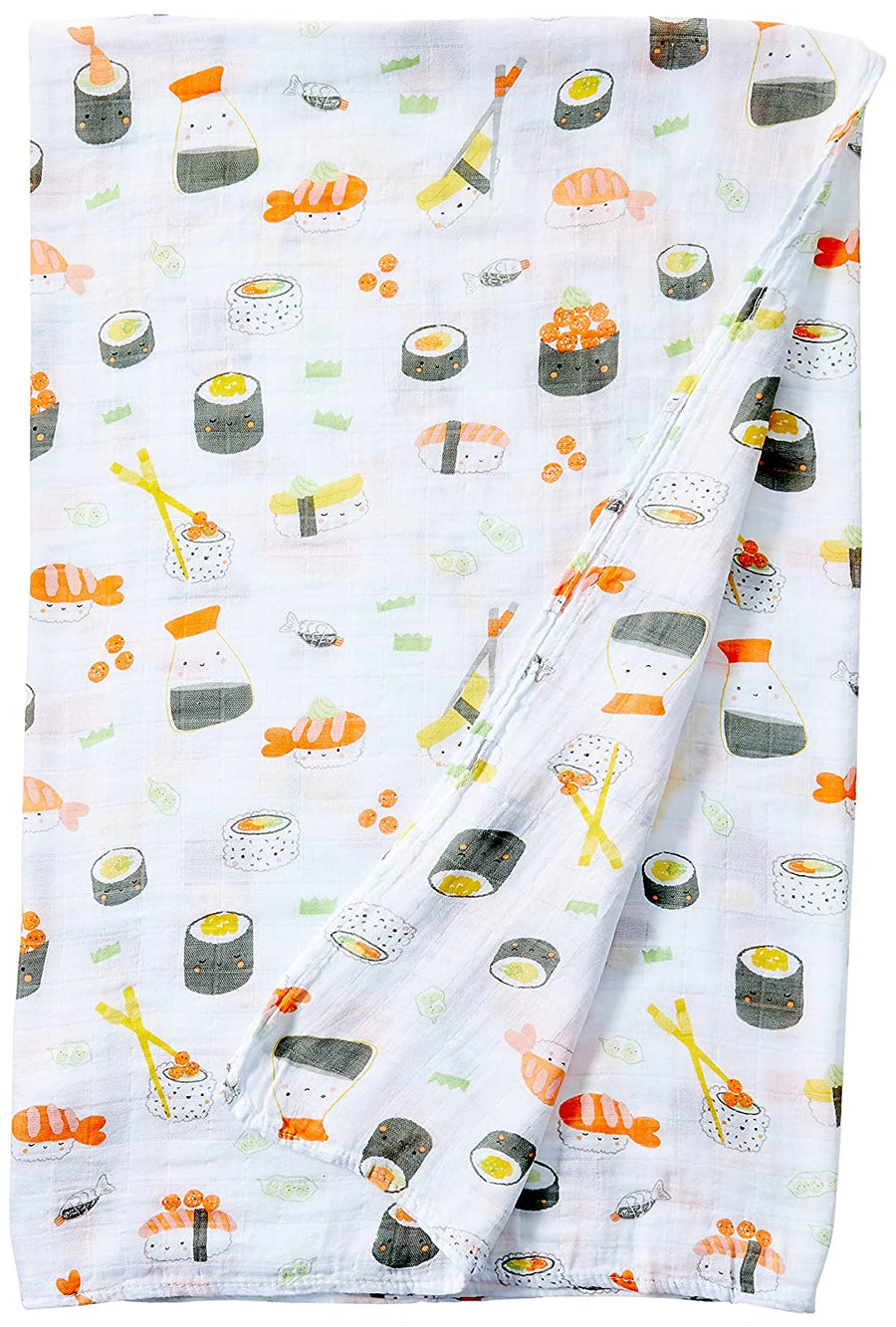 uni sushi swaddle blanket - Pink and Brown Boutique