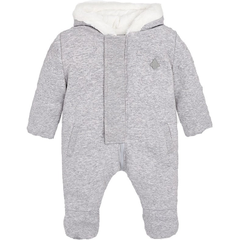 Pramsuit in Grey - Pink and Brown Boutique