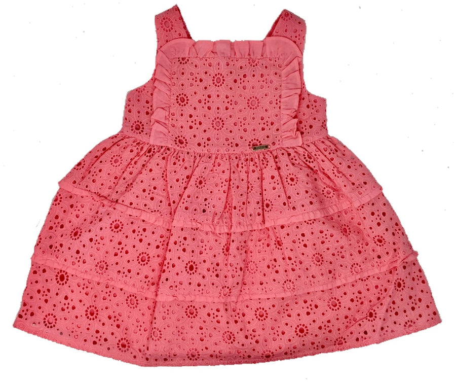 bubble gum lace dress - Pink and Brown Boutique