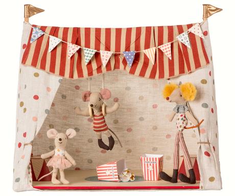Circus, include 3 circus mice - Pink and Brown Boutique