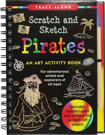 Scratch & Sketch Pirates - Pink and Brown Boutique