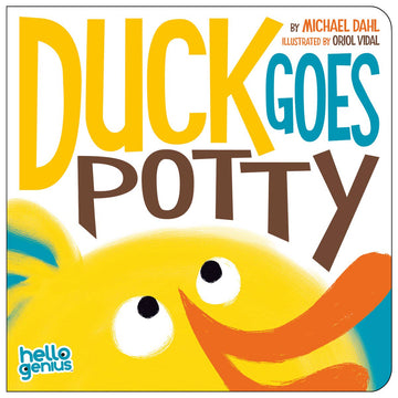 Duck Goes Potty - Pink and Brown Boutique