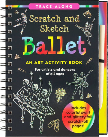 Scratch & Sketch Ballet - Pink and Brown Boutique