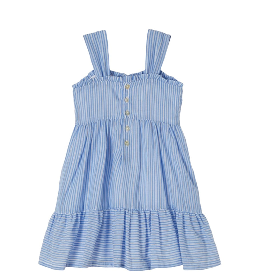 white and blue striped cotton dress - Pink and Brown Boutique white and blue striped cotton dress - Pink and Brown Boutique