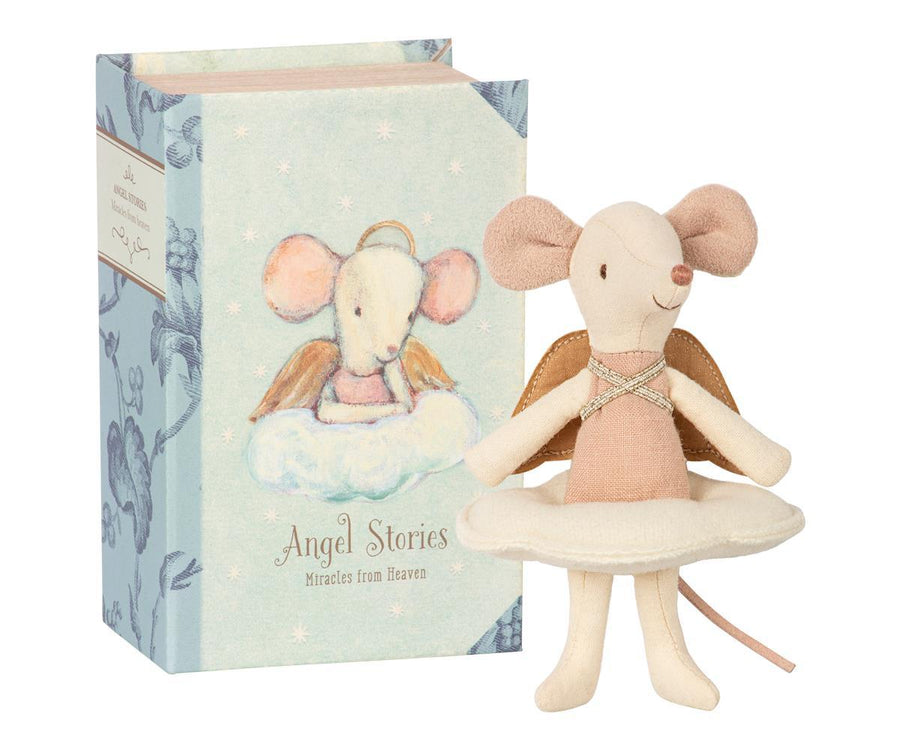 Angel Mouse - Pink and Brown Boutique