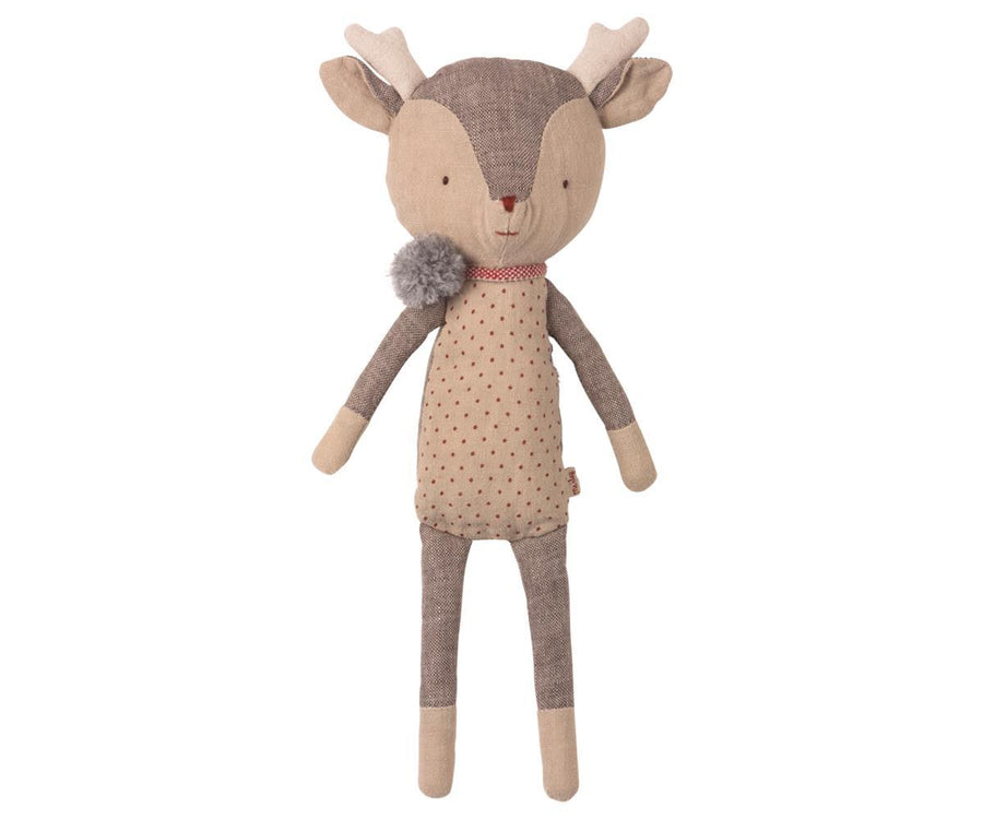 Reindeer Girl - Pink and Brown Boutique