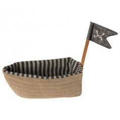 Pirate Ship for Rattles - Pink and Brown Boutique