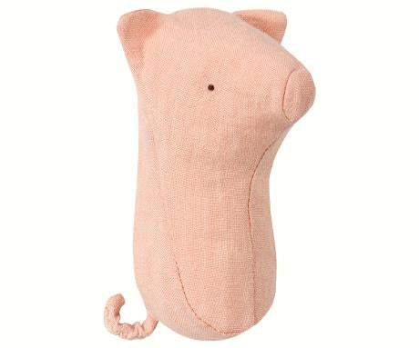 piggy rattle - Pink and Brown Boutique